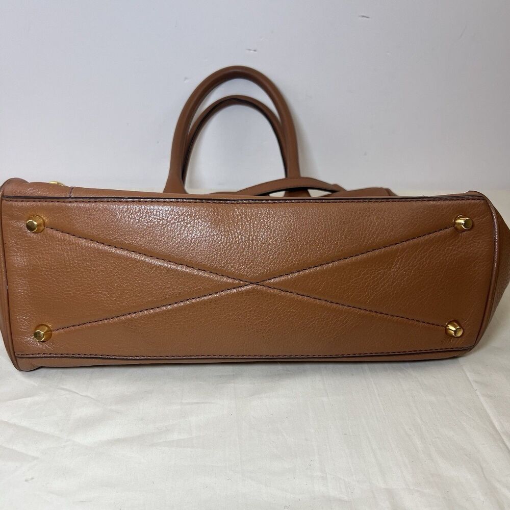 Marc Jacobs Tan Leather Satchel Shoulder Bag - Picture 11 of 16